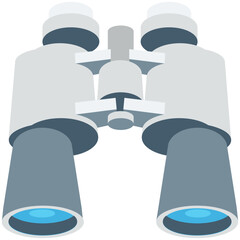 Wall Mural - Binocular Vector Icon 