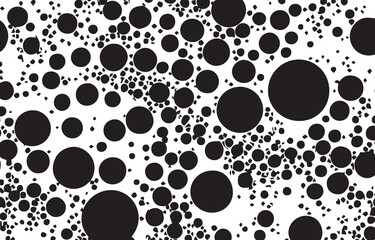 Poster - Black And White Pattern Abstract Texture. Abstract  Background Design. Vector illustration.