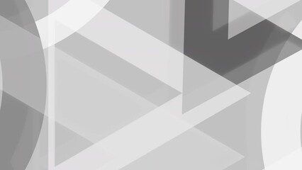 Aufkleber - Moving geometric shapes for insertion. Motion. Triangular shapes move in animated background. Stylish animation for intro or insert