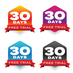 Poster - Thirty days free trial