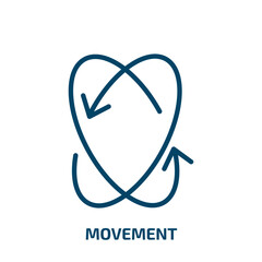 Poster - movement icon from transport collection. Filled movement, science, human glyph icons isolated on white background. Black vector movement sign, symbol for web design and mobile apps