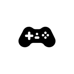 Poster - stick game vector icon. computer component icon solid style. perfect use for logo, presentation, website, and more. simple modern icon design solid style