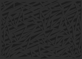 Aufkleber - Abstract background with irregular triangle and stripe pattern