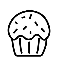 Poster - cake icon