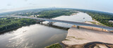 Fototapeta Morze - Most Południowy imienia Anny Jagiellonki w Warszawie