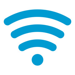 Canvas Print - wifi internet icon