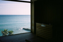 View From The Modern Sauna On The Sea