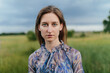 © Sergey Filimonov/Stocksy - Gorgeous woman portrait outdoors