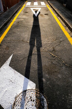 Photographer's Long Shadow.