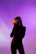© Asya Molochkova/Stocksy - Portrait of woman wearing virtual reality glasses