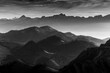 Leinwandbild Motiv Scenic View Of Mountains Against Sky