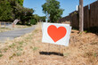 © ByLorena/Stocksy - Heart symbol by the path
