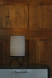 © VISUALSPECTRUM/Stocksy - Small Lamp in Front of Wood Wall Panels