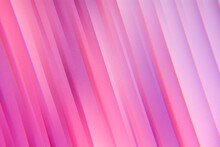 Pink Abstract Colorful Geometric Lines Made Of Paper