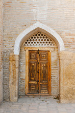 Door Detail. Chor Minor. Bukhara. Uzbekistan
