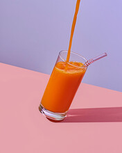 Glass Of Orange Juice 