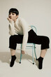 © Laura Herrera/Stocksy - Short haired woman portrait