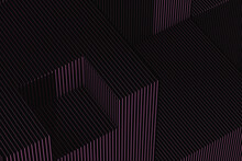 Cubes Background With Lines