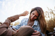 © AD Astra Team/Stocksy - lesbian couple in wheat field