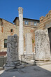 Brescia, le rovine della città Romana, foro e capitolium	