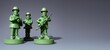 Green Toy soldiers