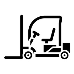 Sticker - Forklift Icon Style