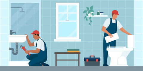 Plumbing service: maintenance service and repair