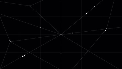 Aufkleber - PNG Alpha.Abstract digital dot line particle data background connecting technology concept.Innovative data transmission graphic.