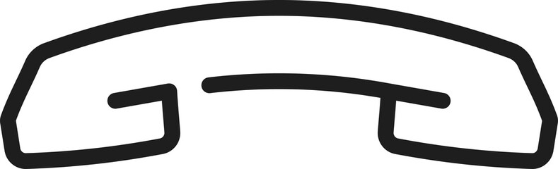 Poster - Phone receiver, start video, call support service
