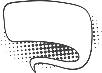 Poster - Abstract memo dialog message doodle, speech bubble