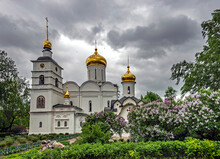Boris And Gleb Cathedral, Middle XVI Century. Boris And Gleb Monastery, City Of Dmitrov, Russia