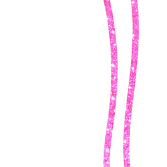 Wall Mural - Hot Pink Glitter Lines