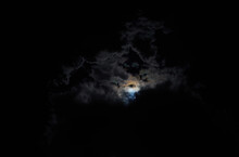 Dark Moon Radiation In Cloudscape