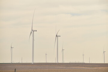 Wind farm in the Mid-West