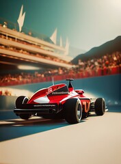 Wall Mural - Race car