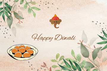 Poster - Diwali card 