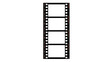 © wijhatun - film strip icon isolated on transparent background. tape photo film strip frame, Video Film strip roll,