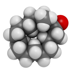 Poster - Muscone musk odor molecule