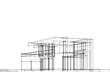 © Svitlana - Architectural drawing vector 3d illustration