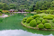 Ritsurin Japanese garden in Takamatsu, Kagawa, Japan.