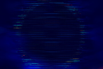 Aufkleber - Abstract technological background in vibrant colors with blur. Futuristic hi-tech banner.