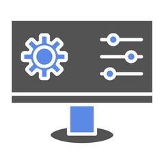 Poster - Control Panel Icon Style