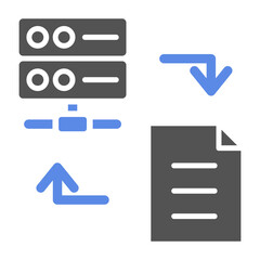 Sticker - File Backup Icon Style