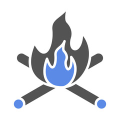 Sticker - Fire Icon Style