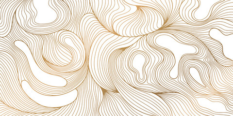 Png art. Cover layout template. Wavy curved line background