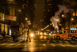 Fototapeta Miasto - ニューヨークの街の夜景