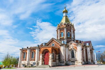 Wall Mural - Ascension Cathedral in the central part of Kasimov, Ryazan region, Russia