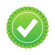 © DG-Studio - Tick and cross signs. Green checkmark OK and red X icon. Symbols YES and NO button for vote.  stock illustration.