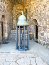 Large Church Bell With Ancient Inscriptions On It