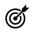 target icon vector design simple and clean